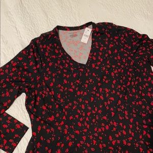 Lane Bryant Long Sleeve Fit and Flare